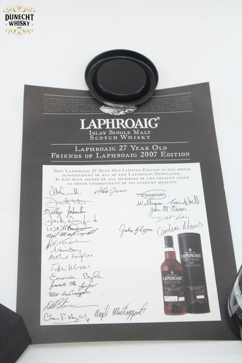 Laphroaig 1980 27 Year Old Friends Of Laphroaig Edition - One of 94 Bottles