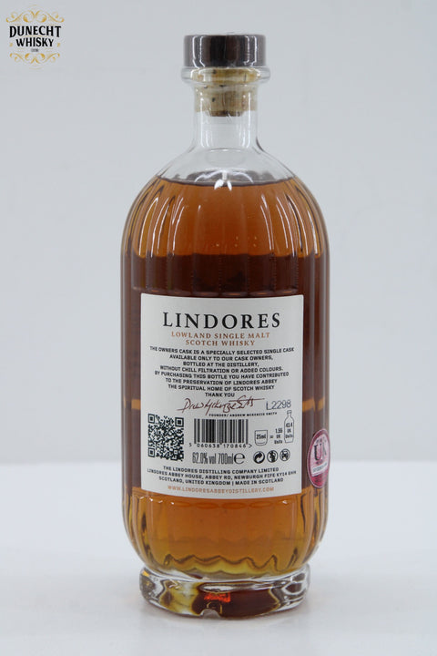 Lindores Abbey - The Owners Cask #190563 ( One of 286 Bottles )
