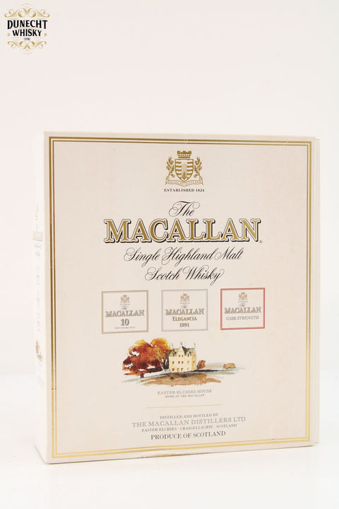 Macallan - Travellers Choice - 3x33.3cl - Including Cask Strength 10 Years Old 58.5%