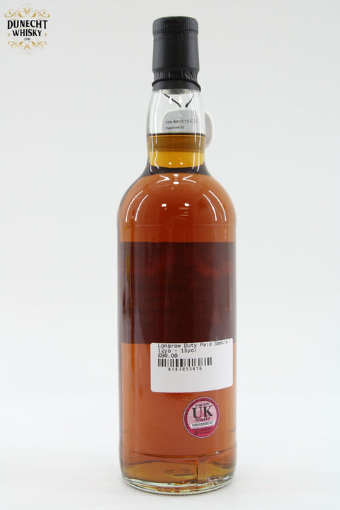 Longrow - 15 Years Old - 2009 Duty Paid Sample - Fresh Palo Cortado