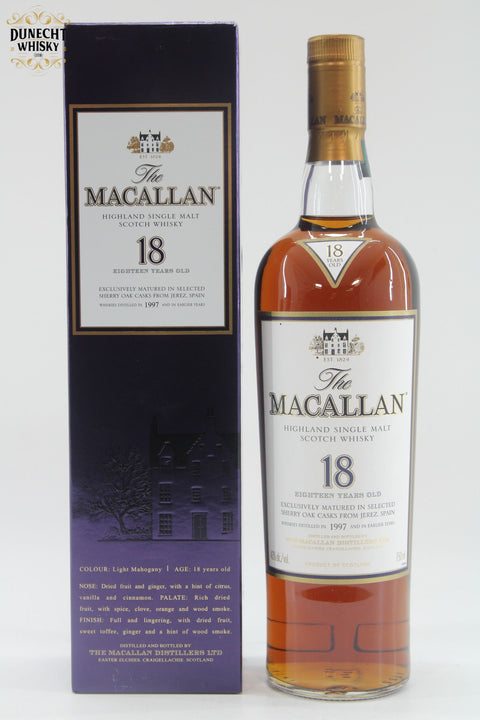 Macallan - 18 Years Old - 1997