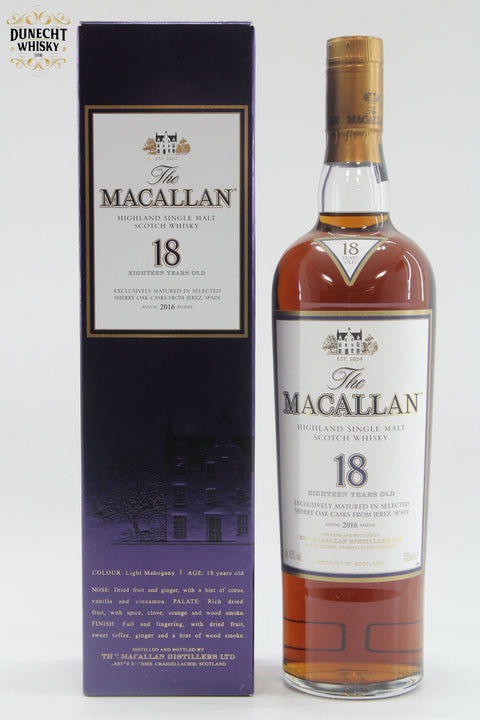 Macallan - 18 Years Old - 2016