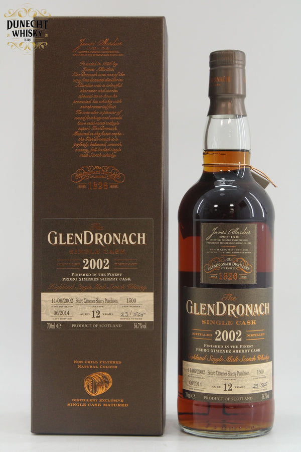 Glendronach - 12 Years Old - 2002 PX Sherry Puncheon #1500