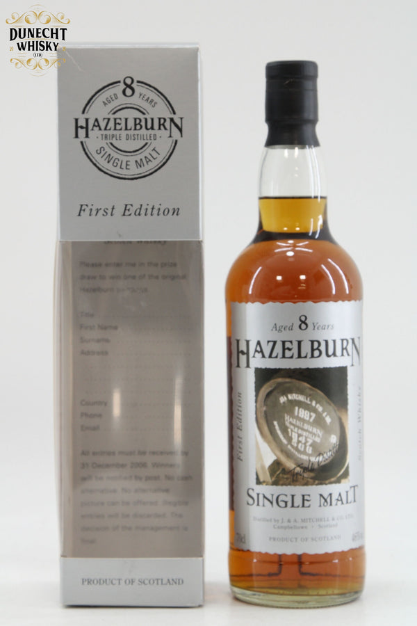 Hazelburn - 8 Years Old - First Edition - The Casks