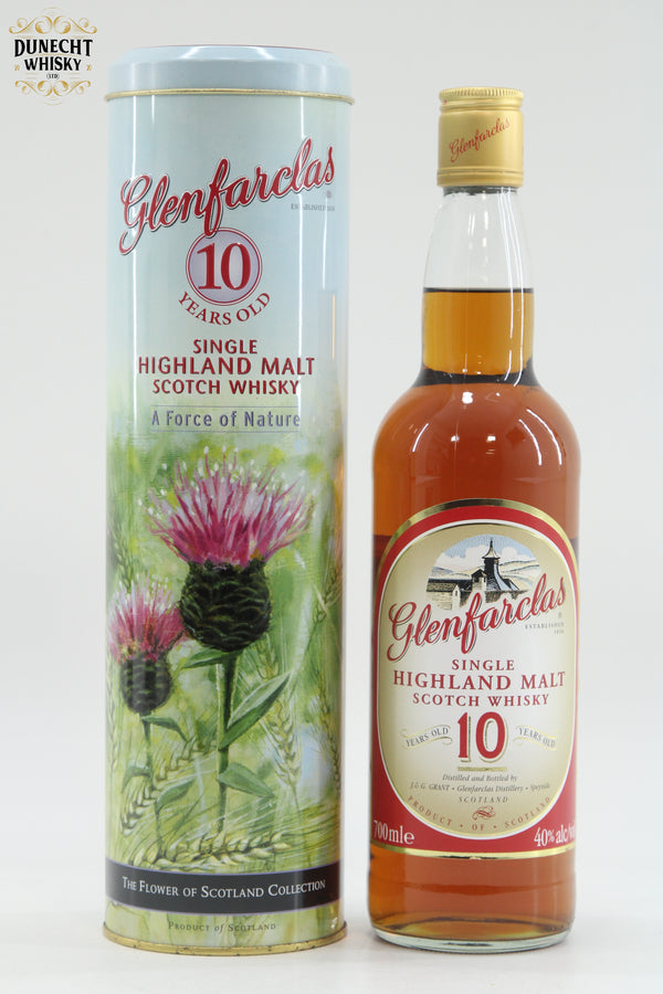 Glenfarclas - 10 Years Old - A Force Of Nature (1990's)