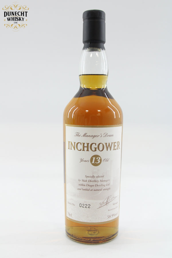 Inchgower - 13 Years Old - Manager's Dram 2007