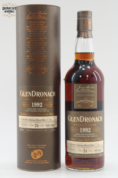 Glendronach - 24 Year Old (1992) Single Cask #43