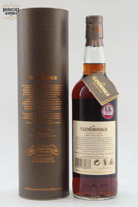 Glendronach - 24 Year Old (1992) Single Cask #43
