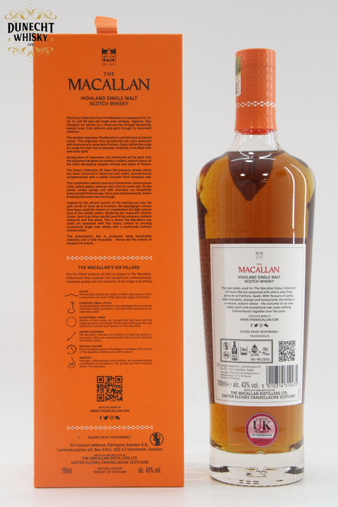 Macallan - 18 Years Old - Colour Collection