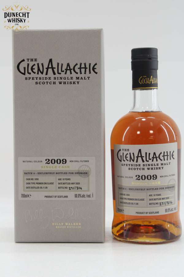 Glenallachie 2009 Single Premier Cru Classe Cask 10 Year Old #1050 / Denmark - Batch 2