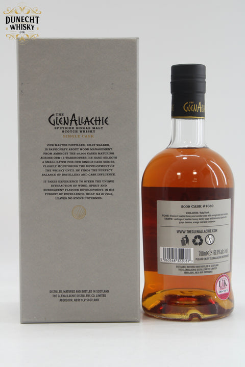 Glenallachie 2009 Single Premier Cru Classe Cask 10 Year Old #1050 / Denmark - Batch 2