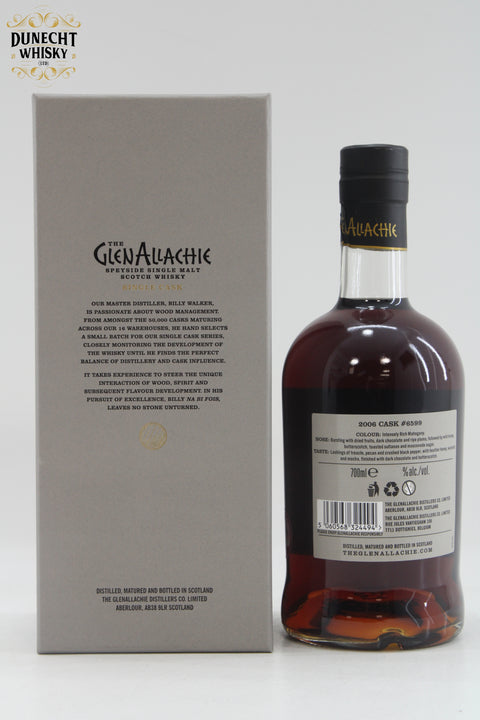 Glenallachie 2006 15 Year Old Single Cask #6599