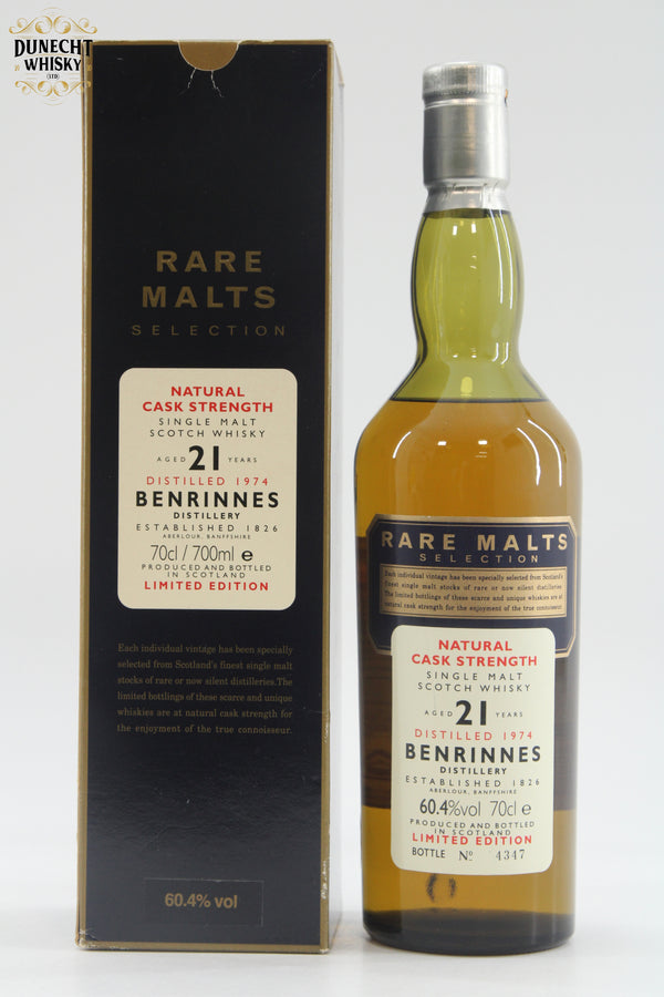 Benrinnes - 21 Years Old - 1974 Rare Malts Selection