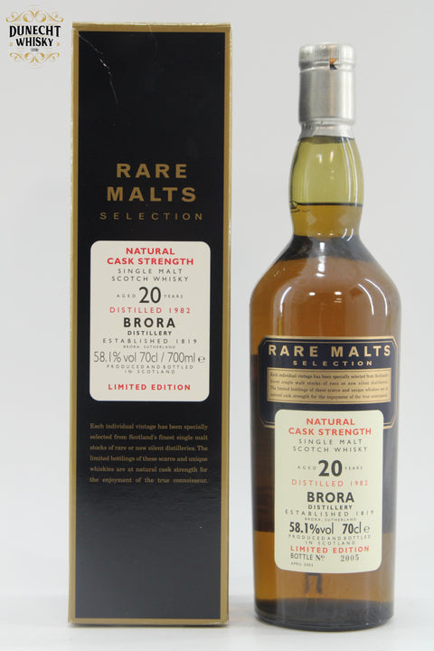Brora - 20 Year Old 1982 - Rare Malts 58.1%
