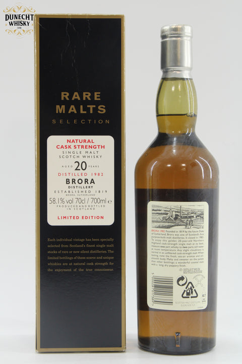 Brora - 20 Year Old 1982 - Rare Malts 58.1%