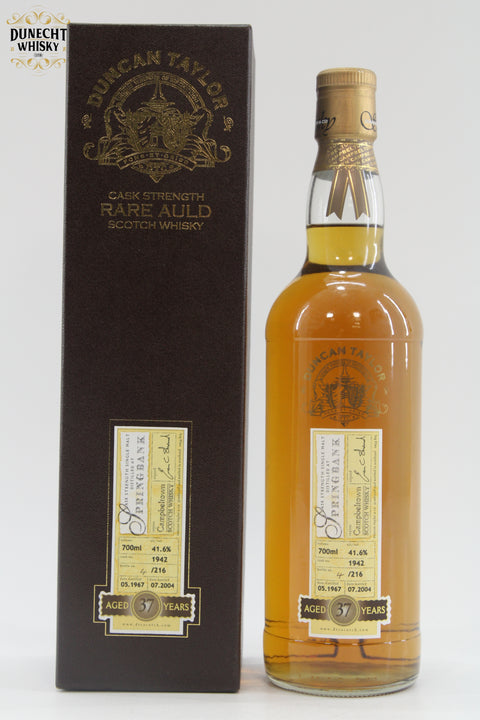 Springbank 1967 Duncan Taylor 37 Year Old
