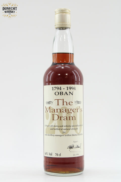 Oban - 16 Years Old (Manager's Dram, 200th Anniversary)