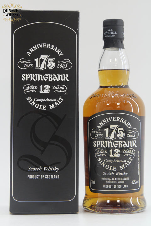 Springbank 175th Anniversary 12 Year Old