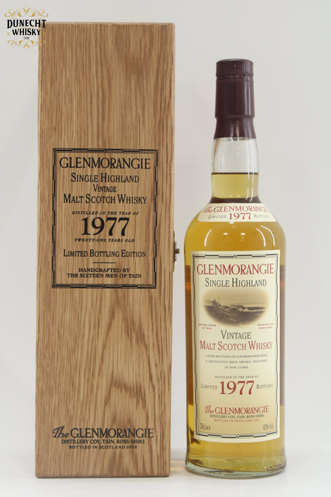 Glenmorangie - 21 Year Old (1977 Vintage)