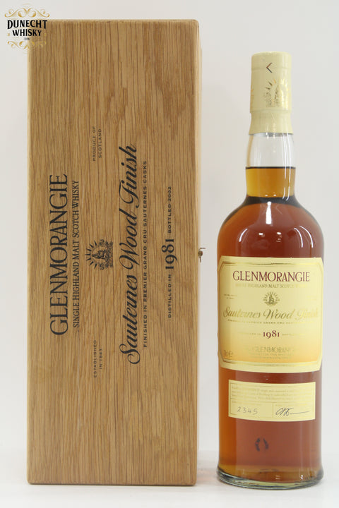 Glenmorangie - 1981 Sauternes Wood Finish
