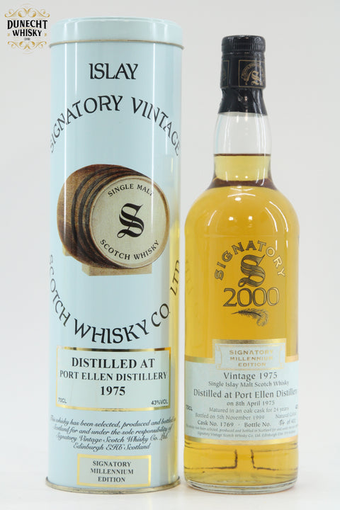 Port Ellen - 24 Year Old (1975) Signatory Vintage (Millennium Edition)