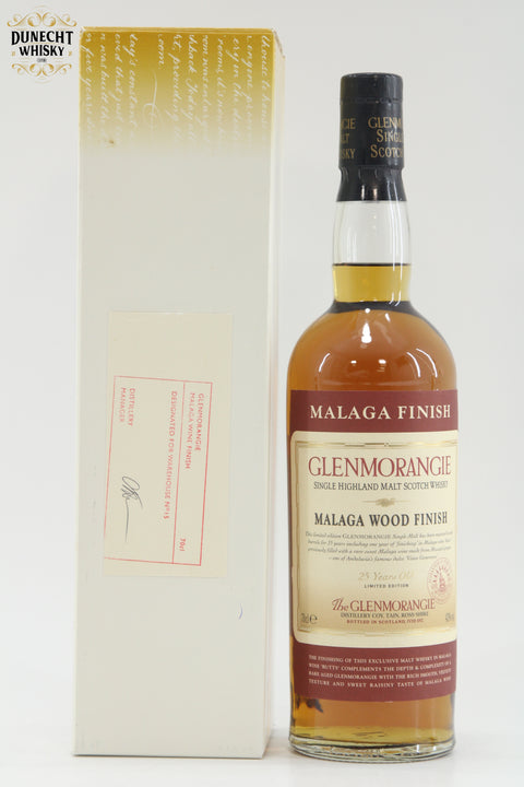 Glenmorangie - 25 Year Old (Malaga Wood Finish)