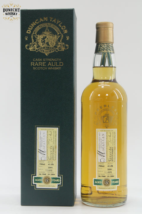 Macallan 1968 35 Year Old Duncan Taylor