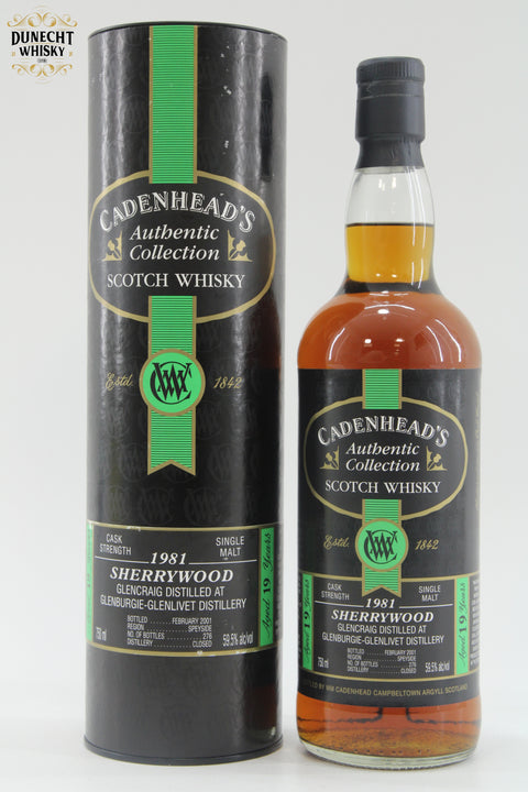 Glencraig – 19 Year Old (1981) Cadenhead's