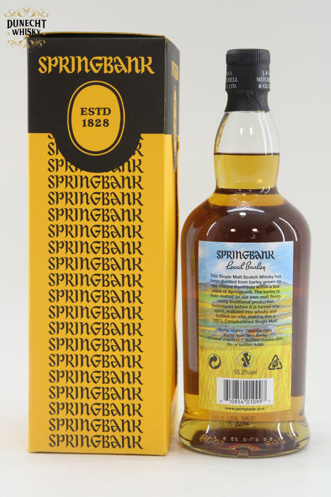 Springbank - 10 Year Old - Local Barley - 2025 Release