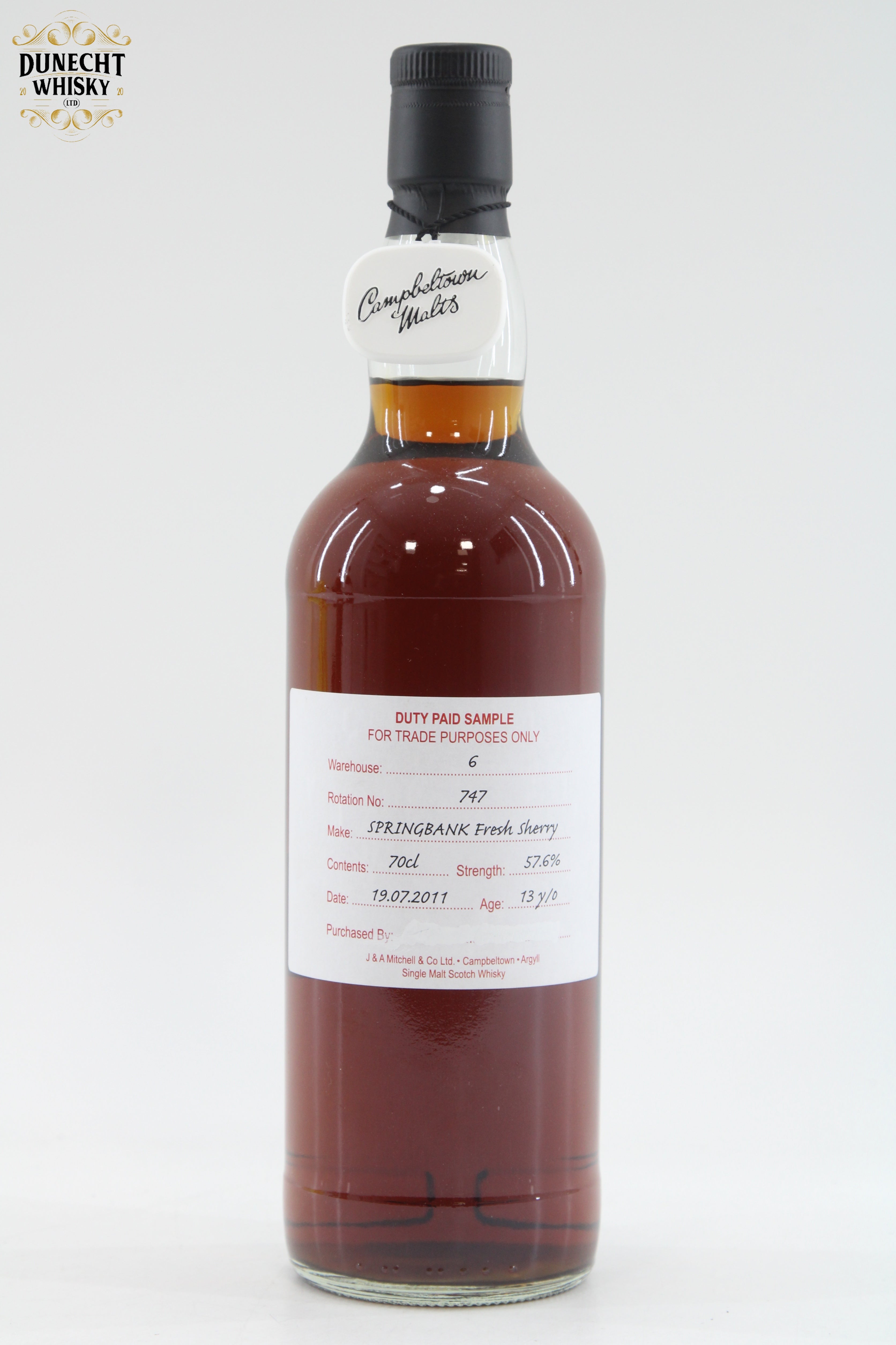 Springbank – Dunecht Whisky