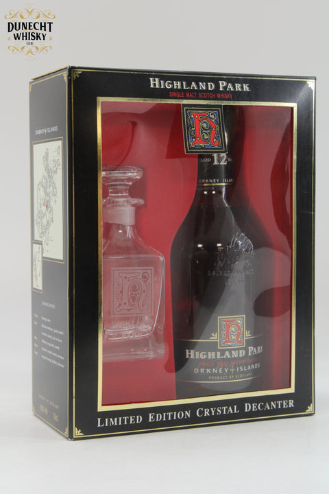 Highland Park 12 Year Old Limited Edition Crystal Decanter 1990s