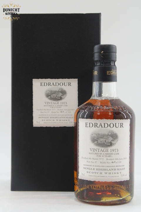 Edradour 1973 30 Year Old Single Cask #97