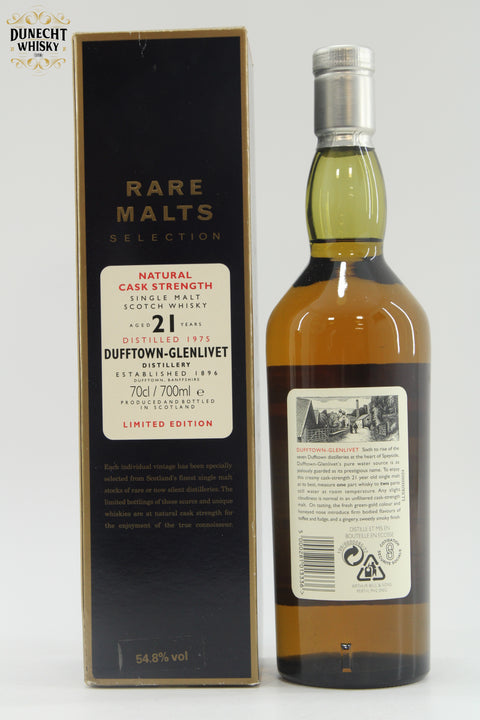 Dufftown-Glenlivet - 21 Year Old (1975) Rare Malts