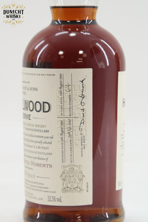 Hazelwood - 17 Years Old - Reserve - 105 Proof