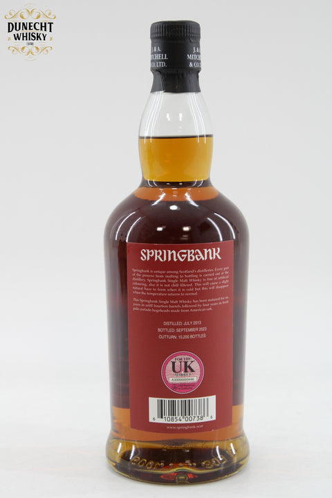 Springbank - 10 Years Old - Palo Cortado - 2023 Release