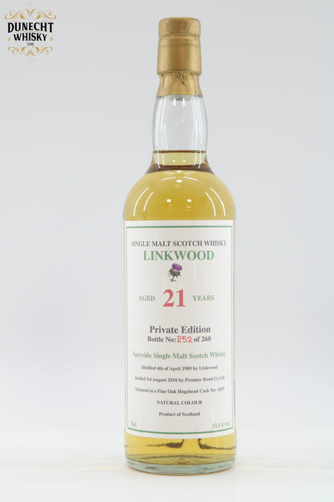 Linkwood - 21 Years Old - 1989 Private Edition