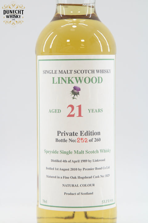 Linkwood - 21 Years Old - 1989 Private Edition