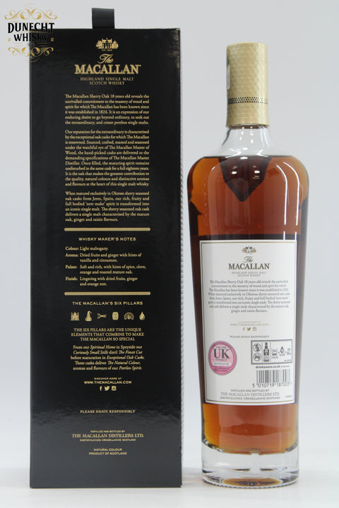 Macallan - 18 Years Old - Sherry Oak - 2019 Release