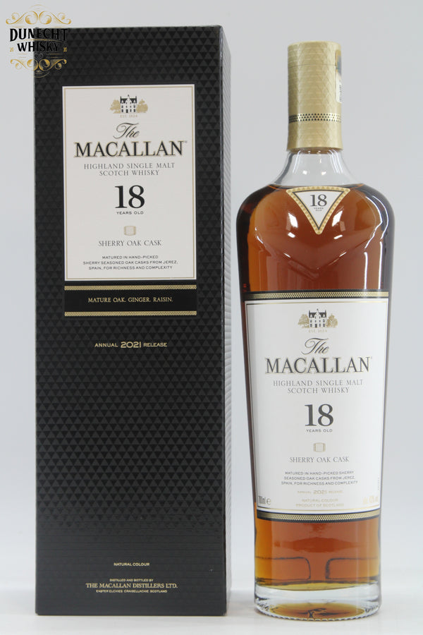 Macallan - 18 Years Old - Sherry Oak - 2021 Release