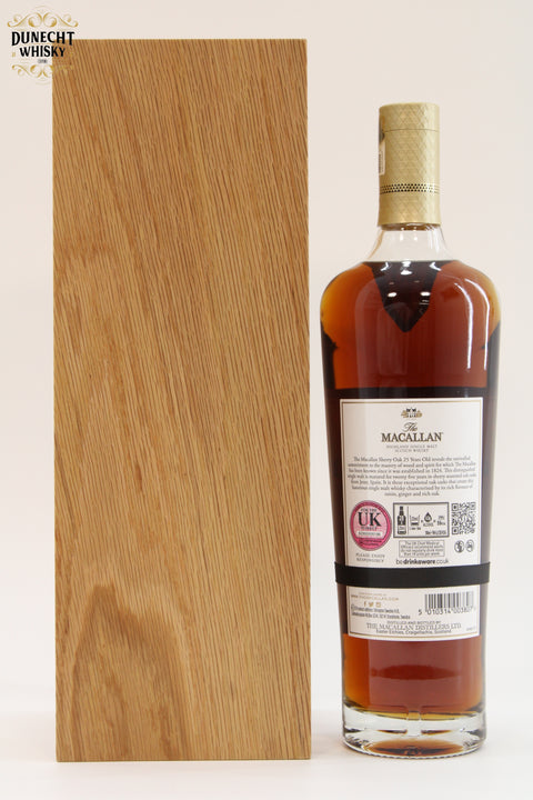 Macallan 25 Year Old Sherry Oak 2023 Release