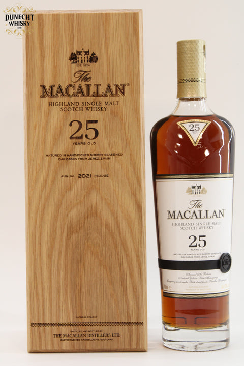 Macallan 25 Year Old Sherry Oak 2021 Release
