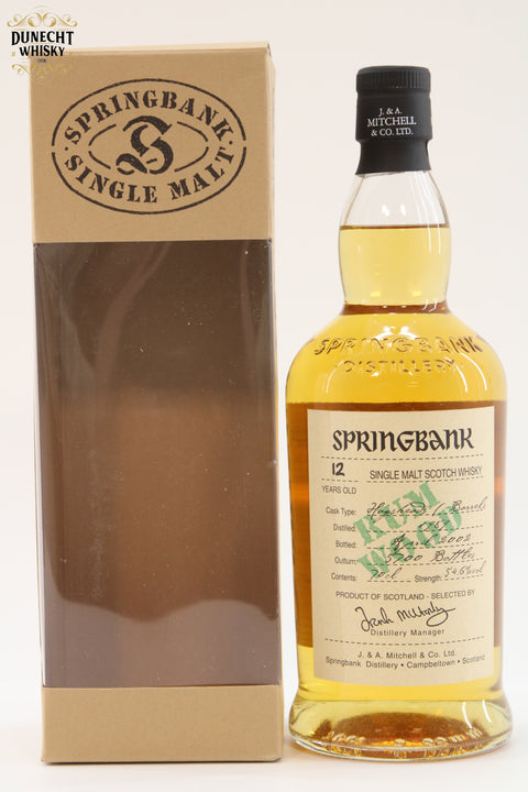 Springbank 1989 Rum Wood 12 Year Old