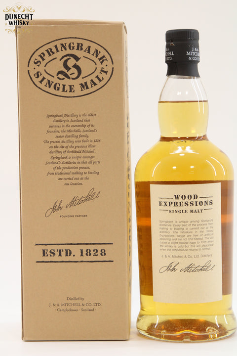 Springbank 1989 Rum Wood 12 Year Old