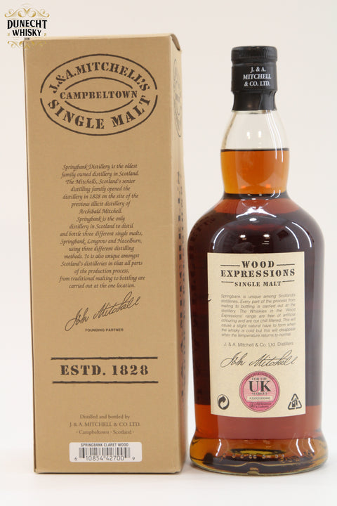 Springbank 1997 Claret Wood 12 Year Old