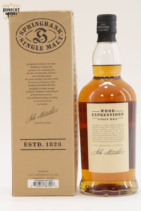 Springbank 1989 Port Wood 14 Year Old