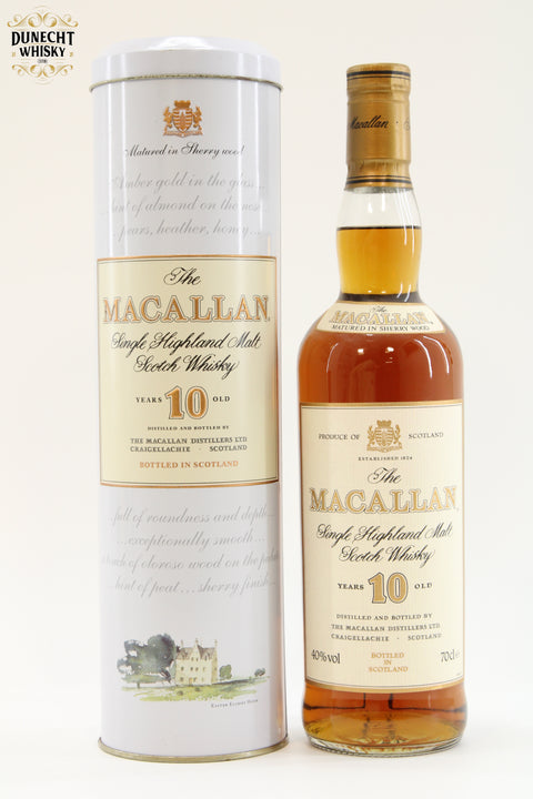 Macallan - 10 Years Old - 1990s - Gift Tin