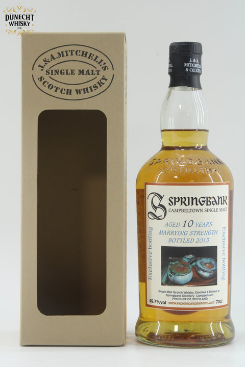 Springbank 10 Year Old Marrying Strength - 2013 Release