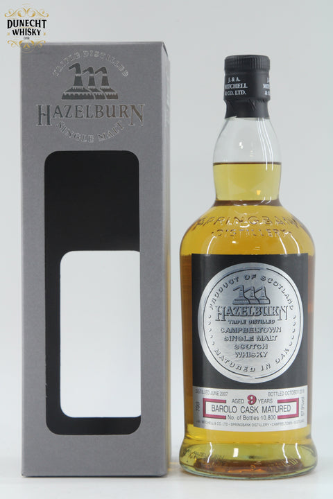 Hazelburn 2007 9 Year Old Barolo Cask