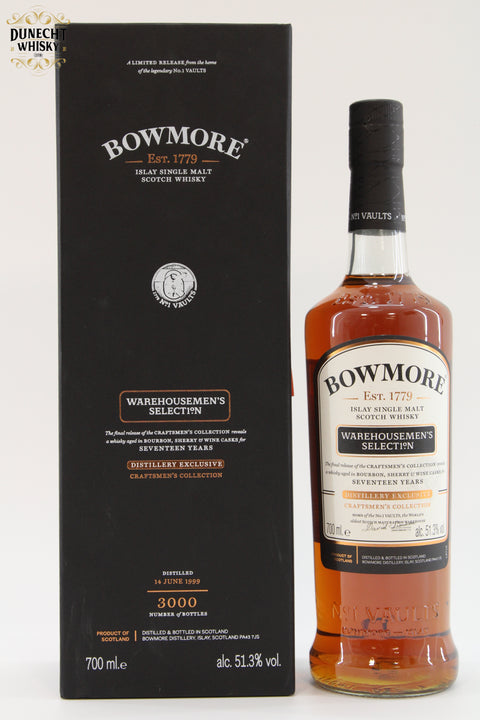 Bowmore 1999 Warehousemen's Selection 17 Year Old / Distillery Shop