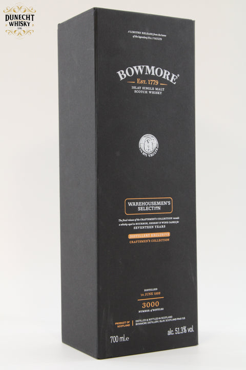 Bowmore 1999 Warehousemen's Selection 17 Year Old / Distillery Shop